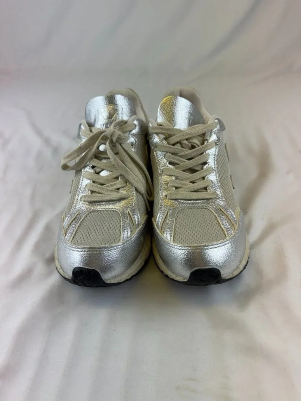 CONDOR ROYALE ALVEOMESH NATURAL PIERRE SILVER Size 39 US 8
